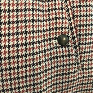 Ann Taylor LOFT Houndstooth Mini Skirt
